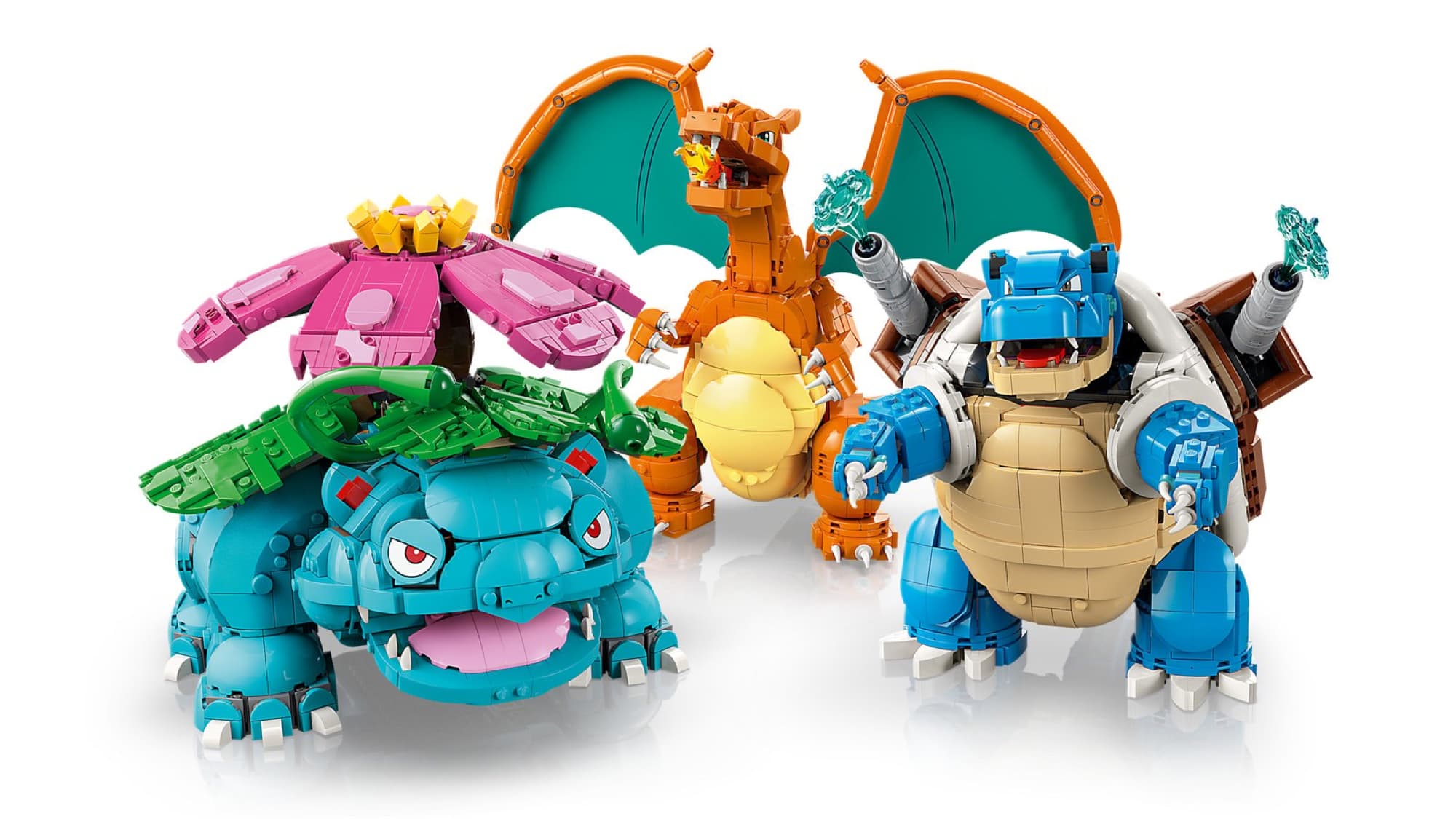 Venusaur, Charizard and Blastoise – detail 2
