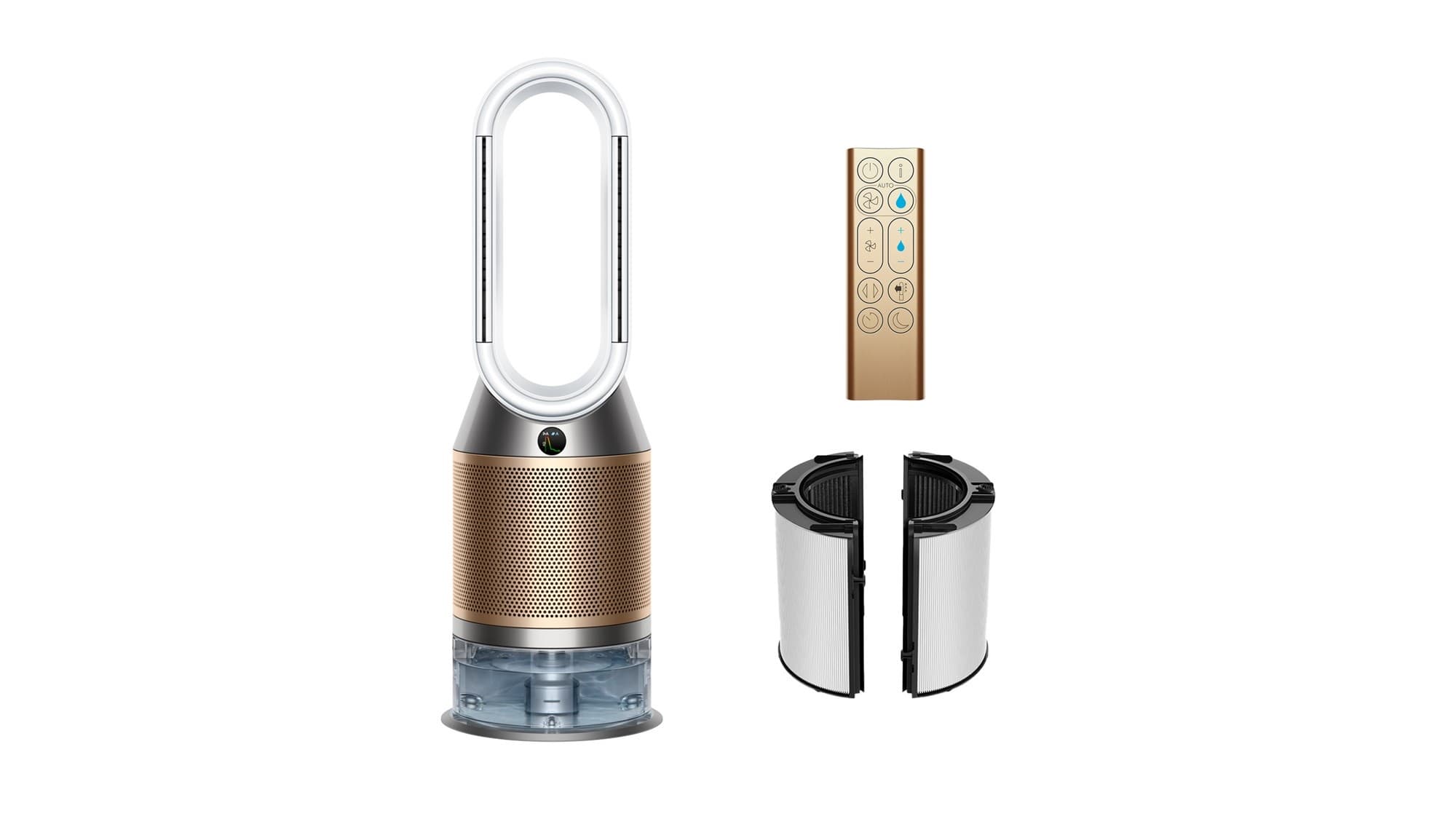 The purifier with remote control and filter