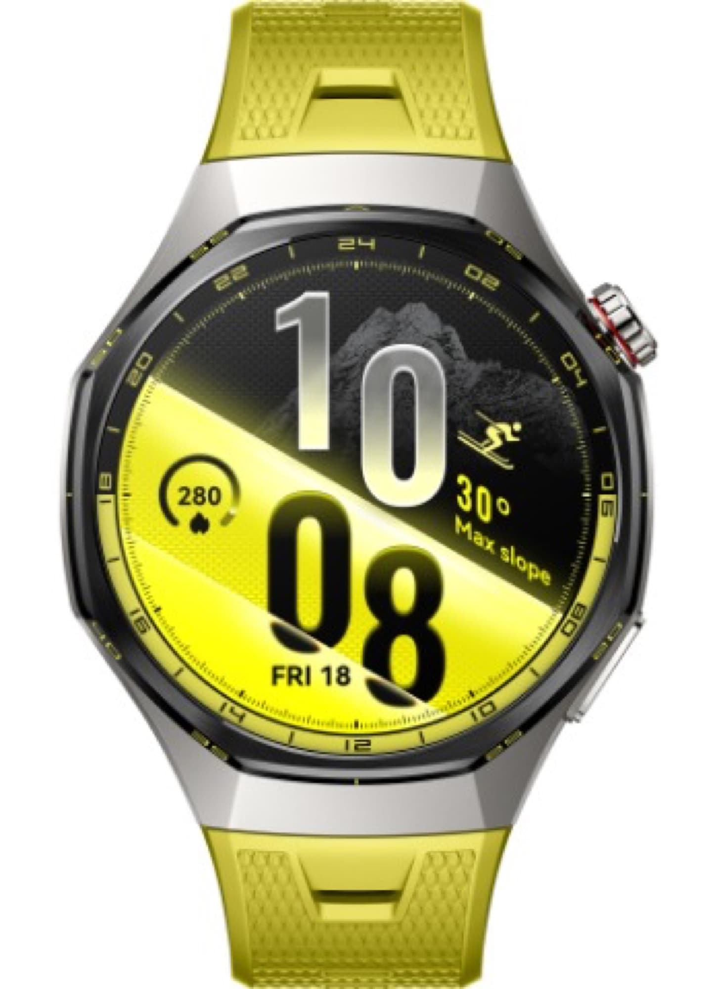 HUAWEI WATCH GT 7 Pro with yellow strap
