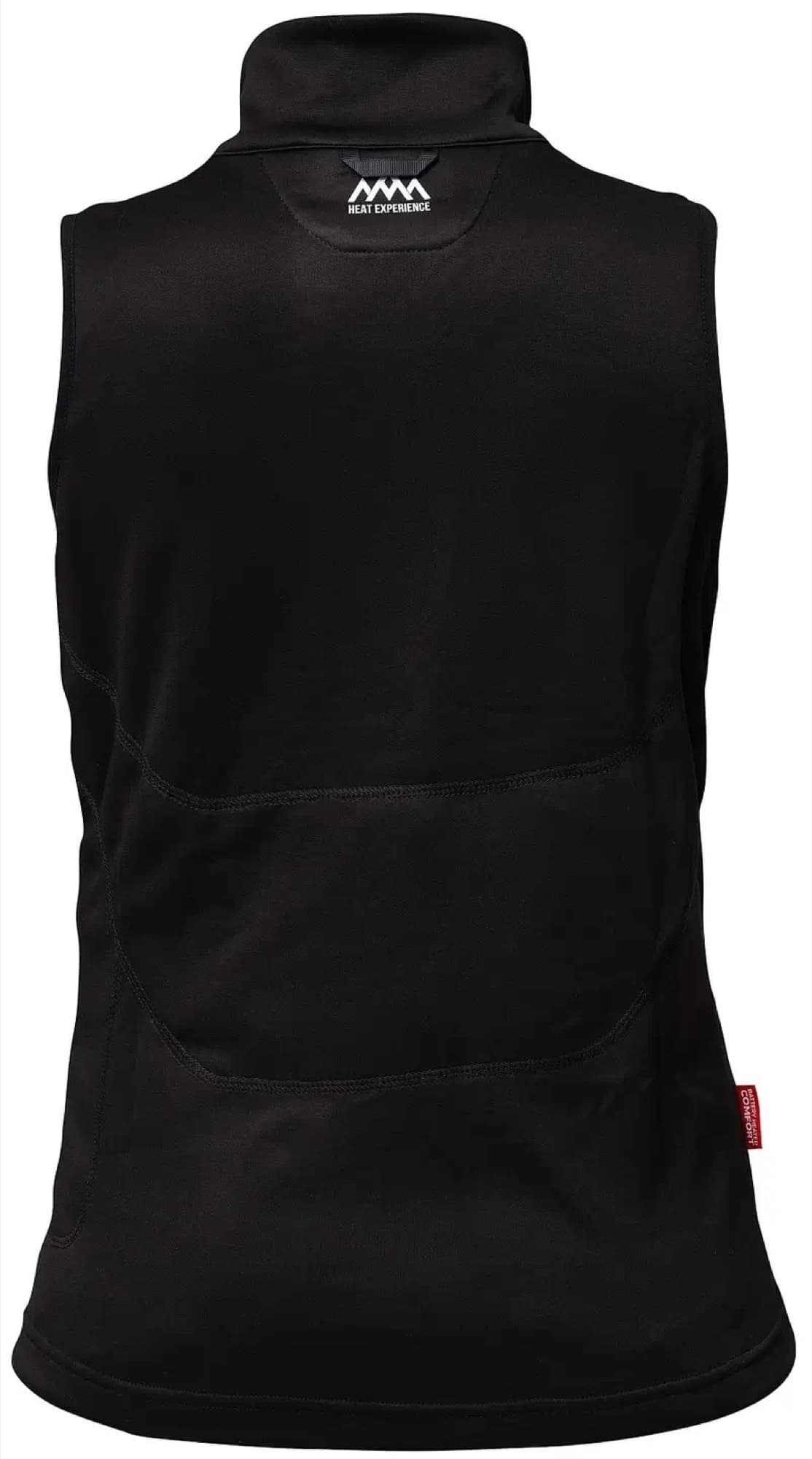 The vest from behind
