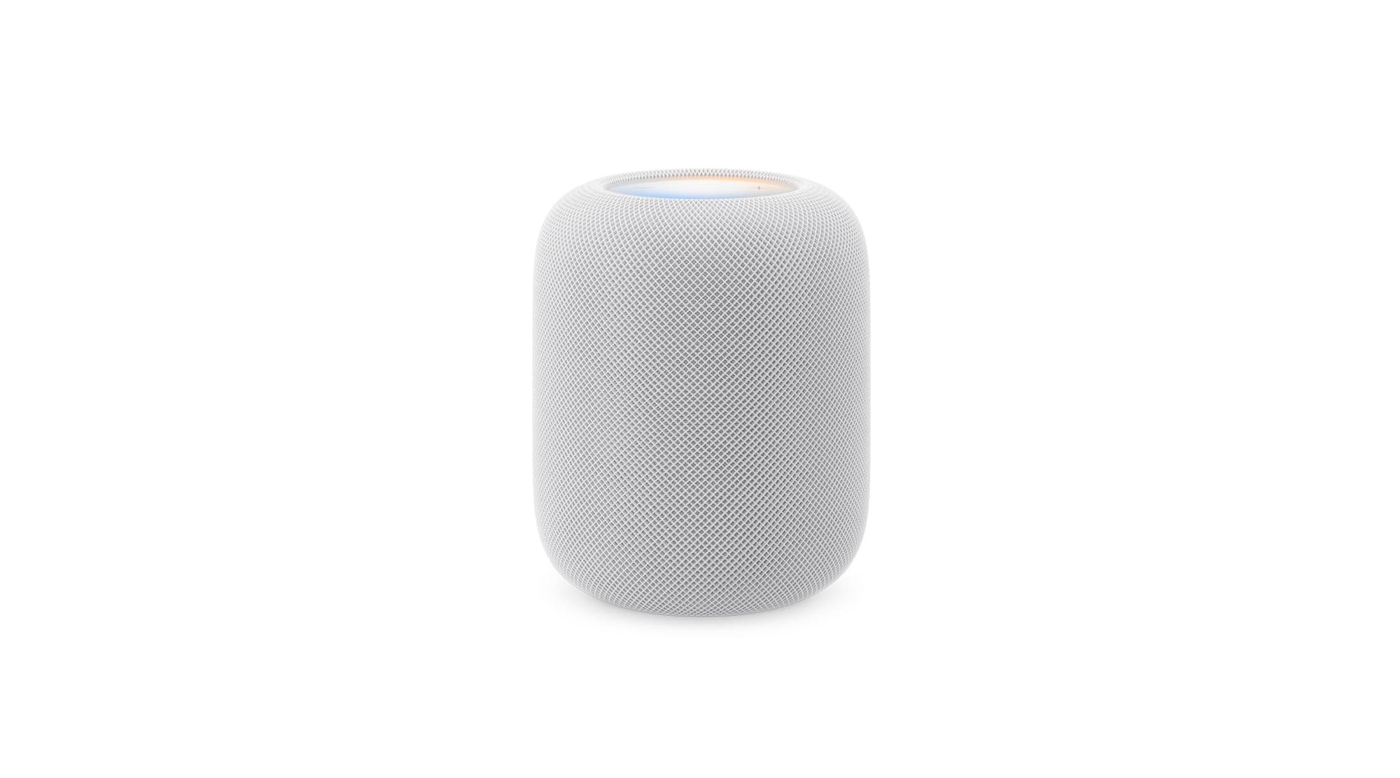 HomePod in white
