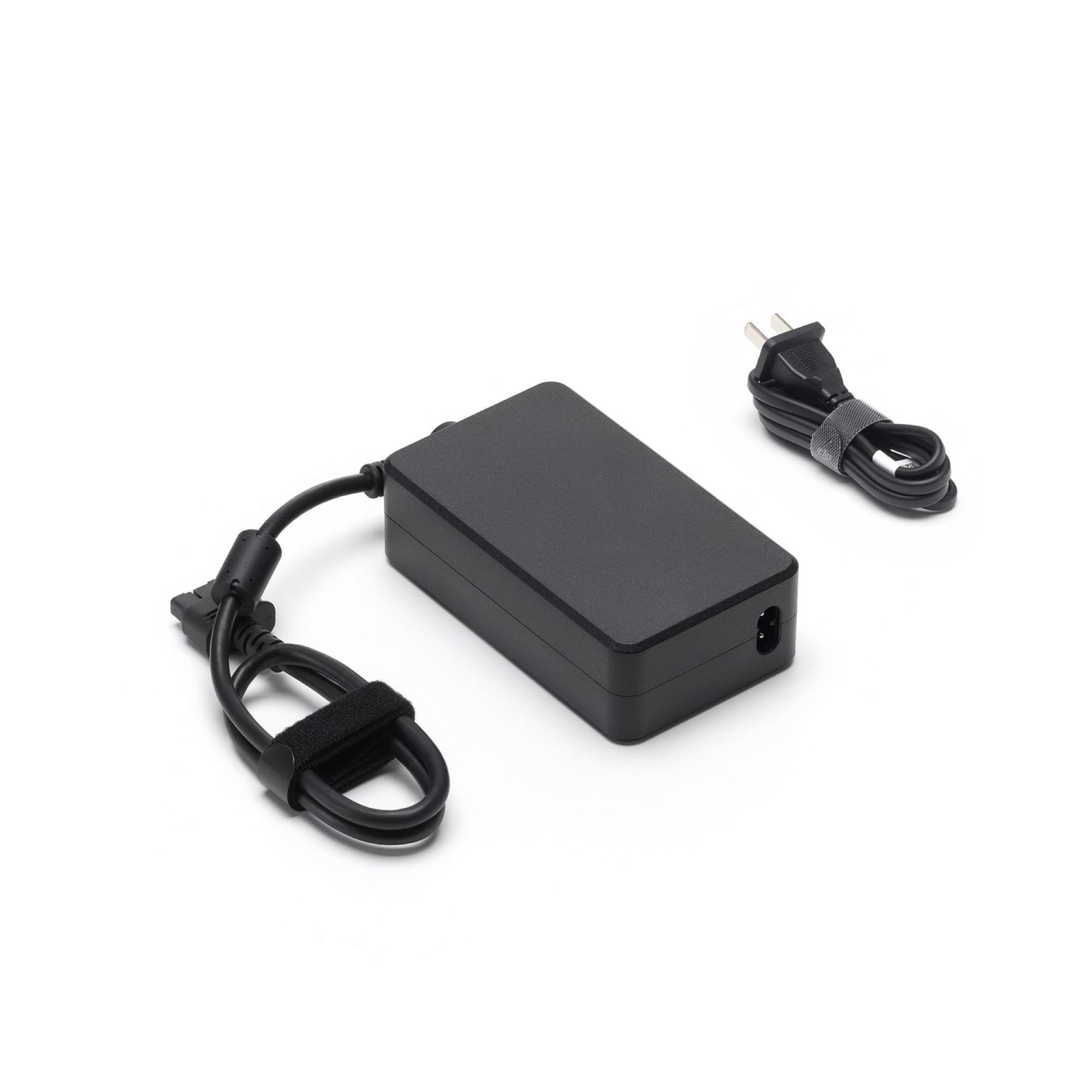 DJI 240W power adapter from the side
