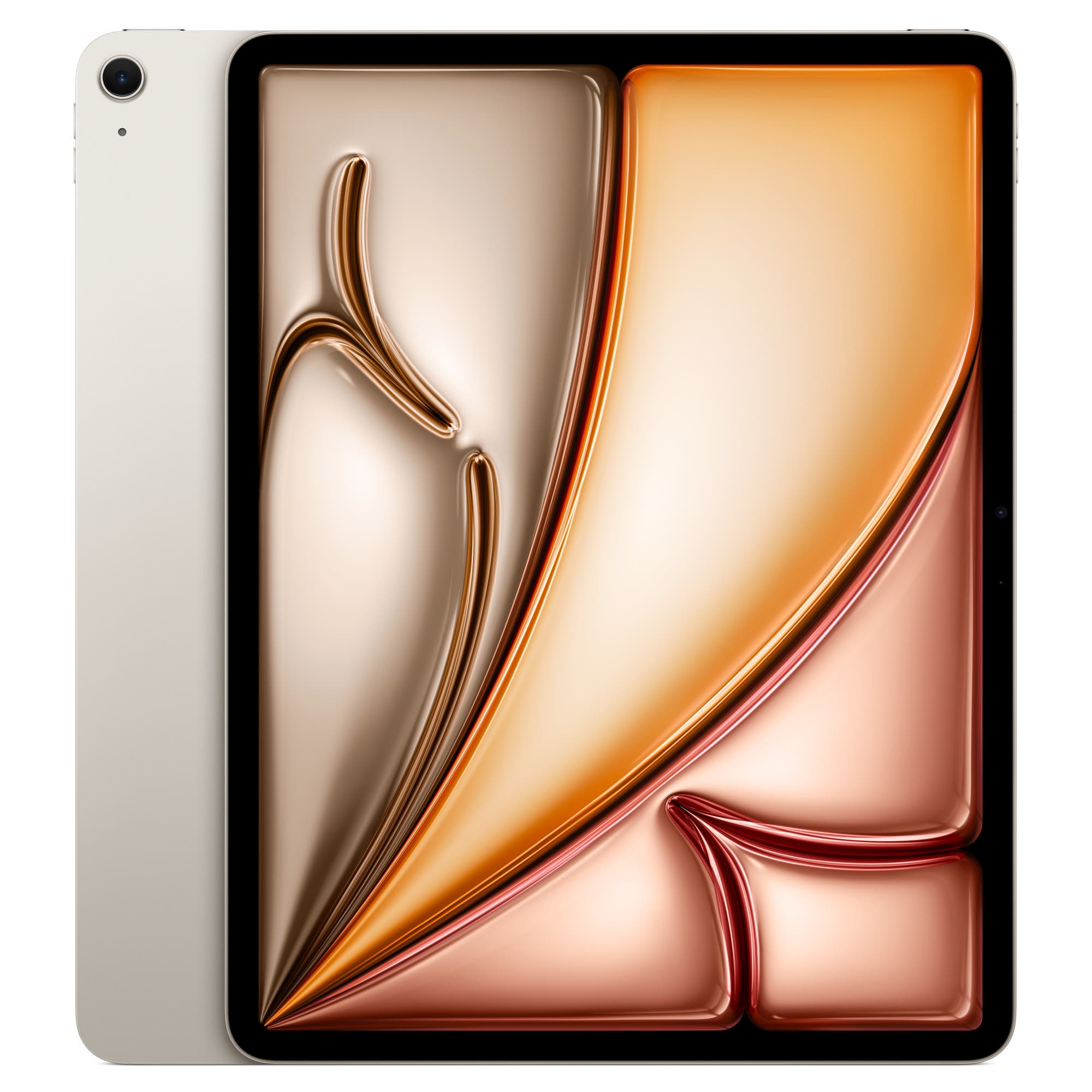 iPad Air 13-inch in starlight