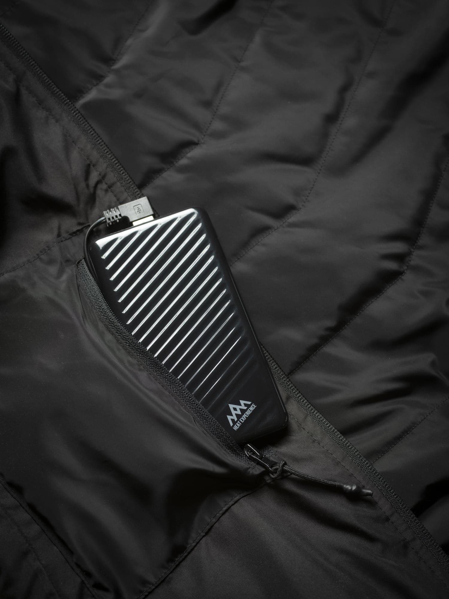The power bank in the pocket
