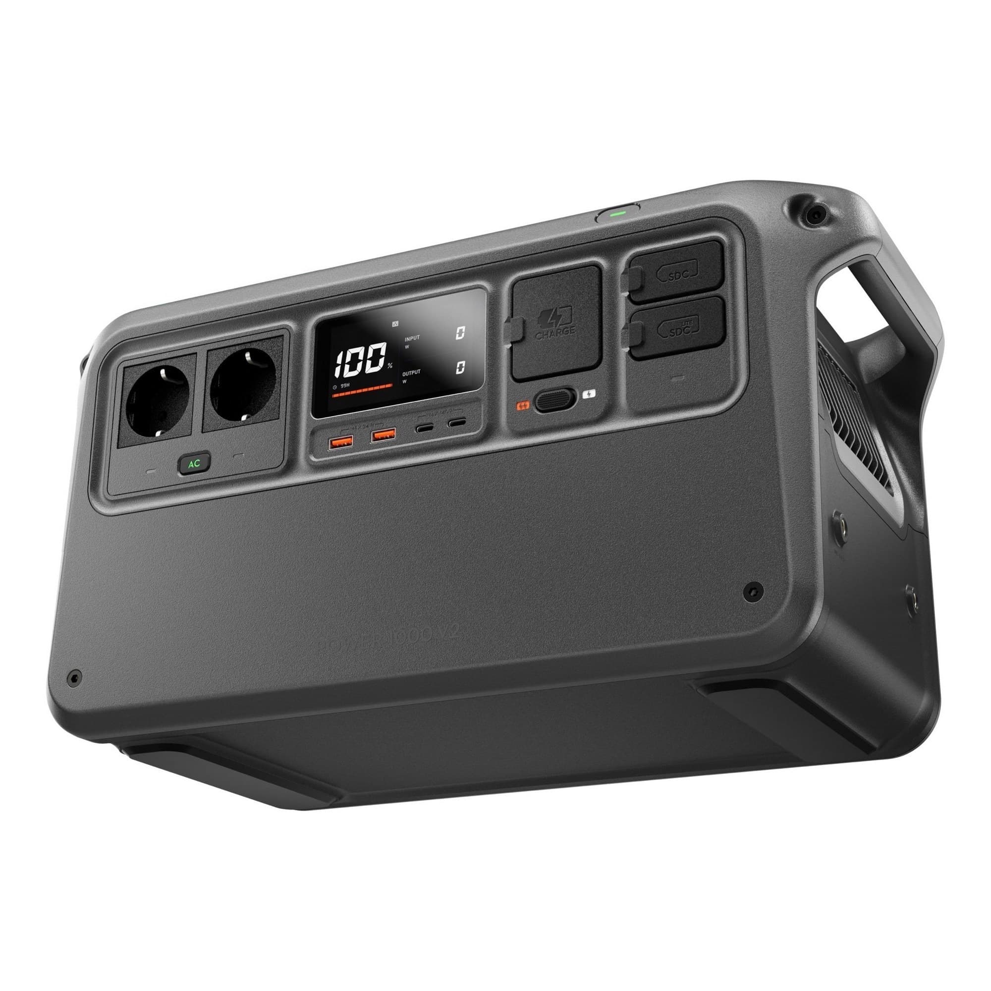 Power 1000 V2 with the output panel