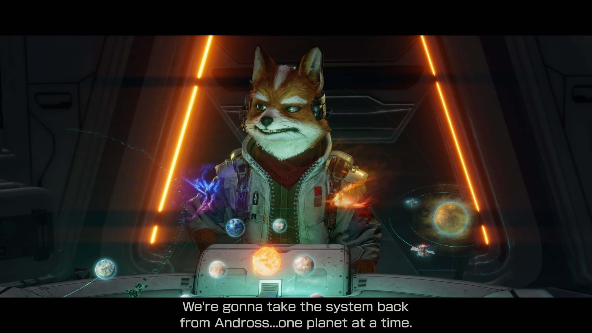Screenshot from Star Fox