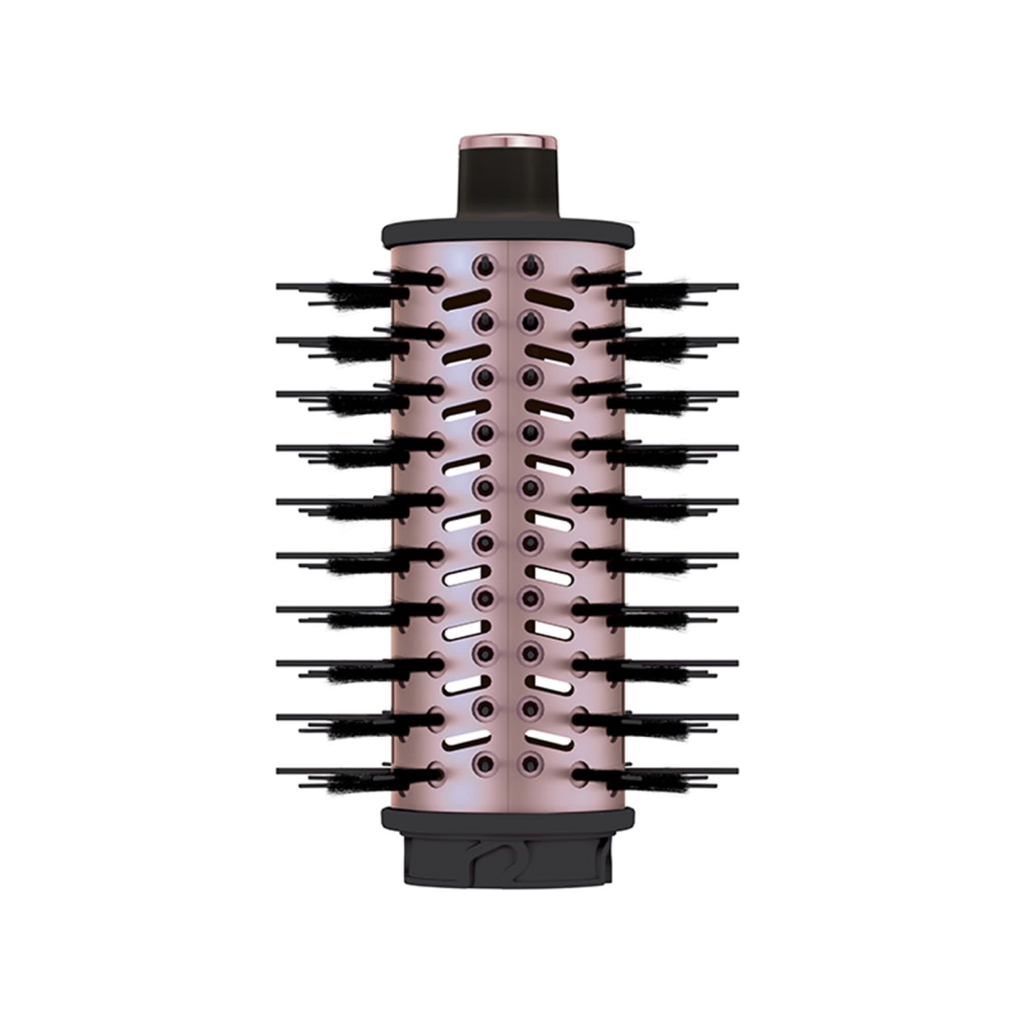 The round brush in black/pink