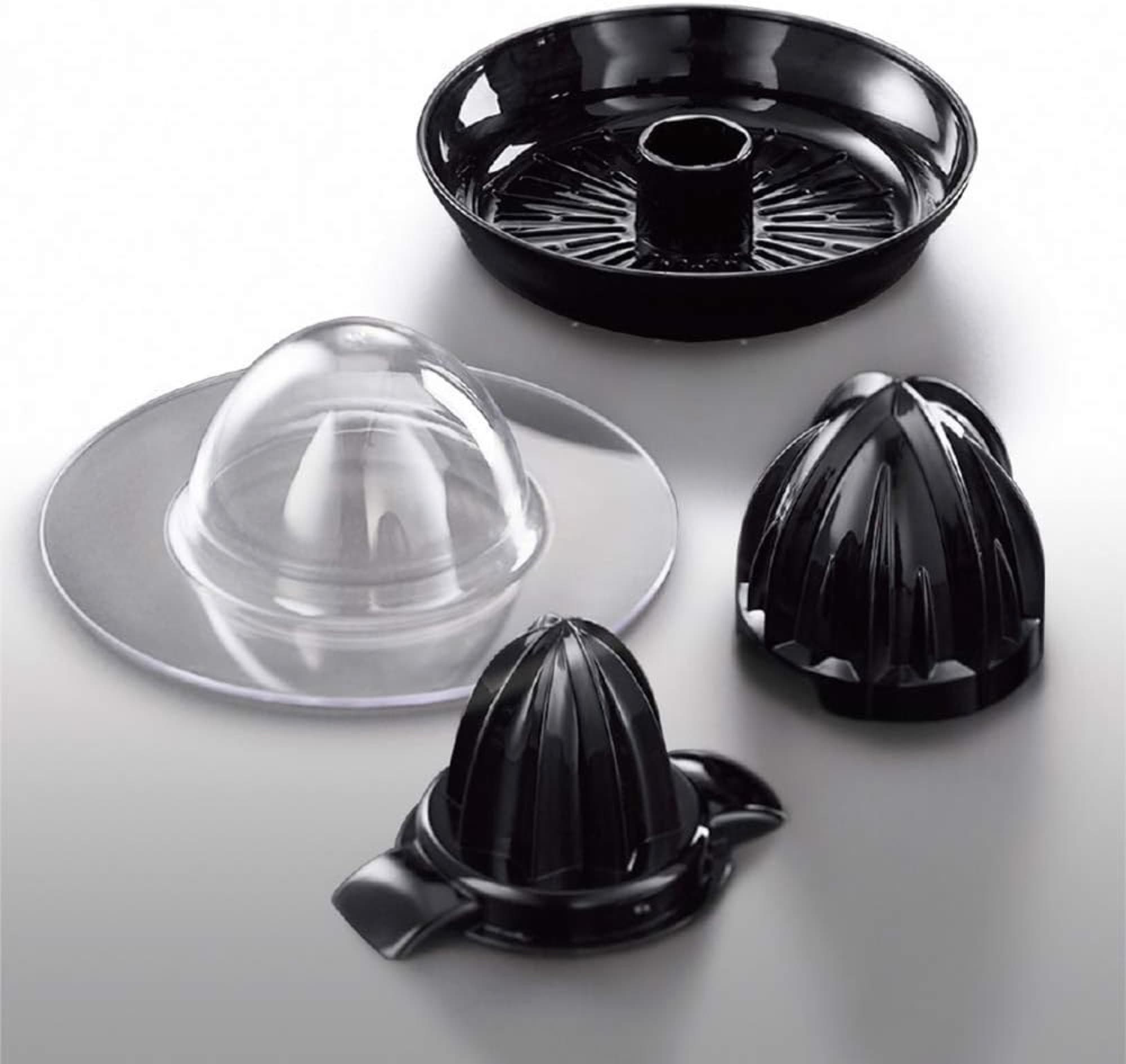 Two cones, strainer and lid