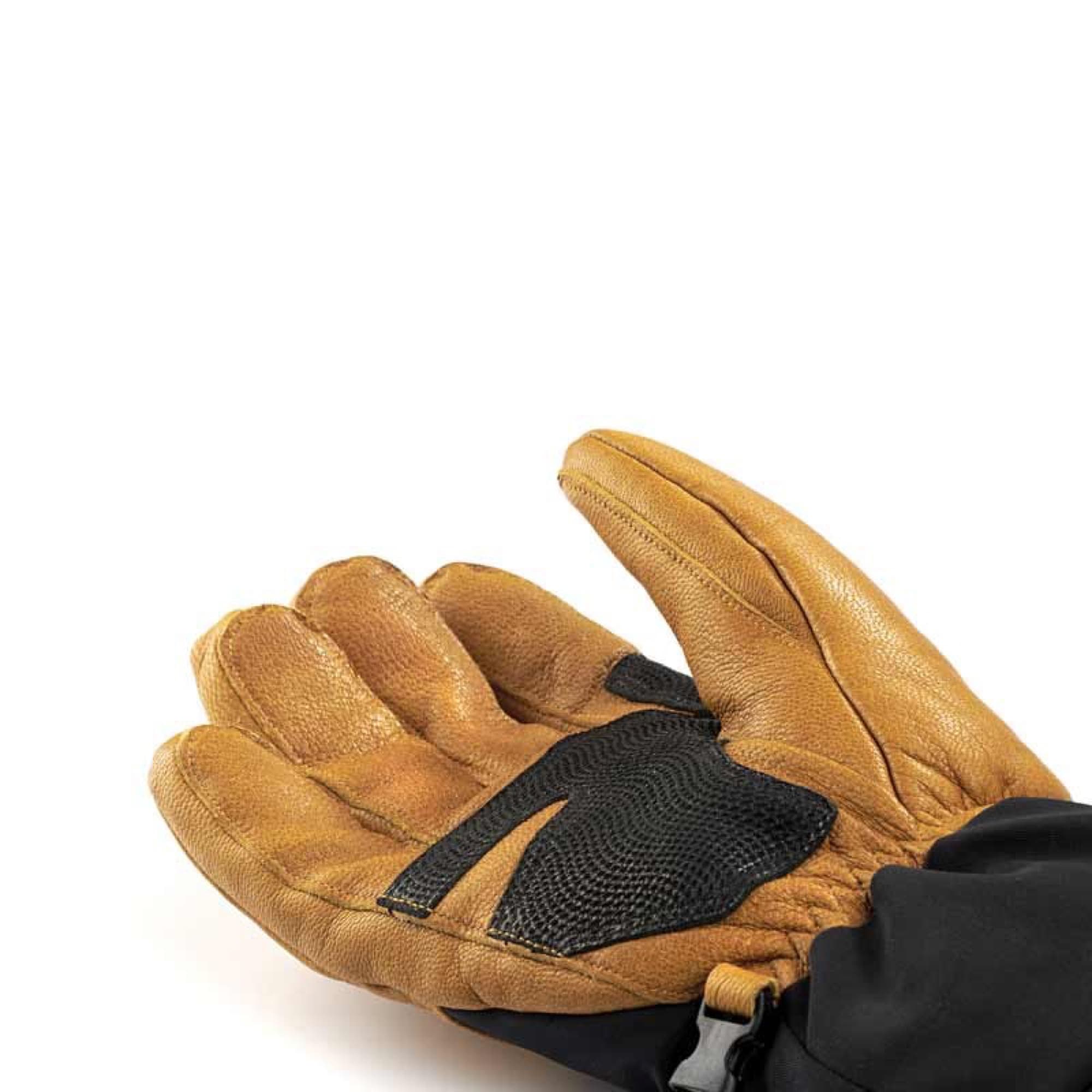 The glove lying down