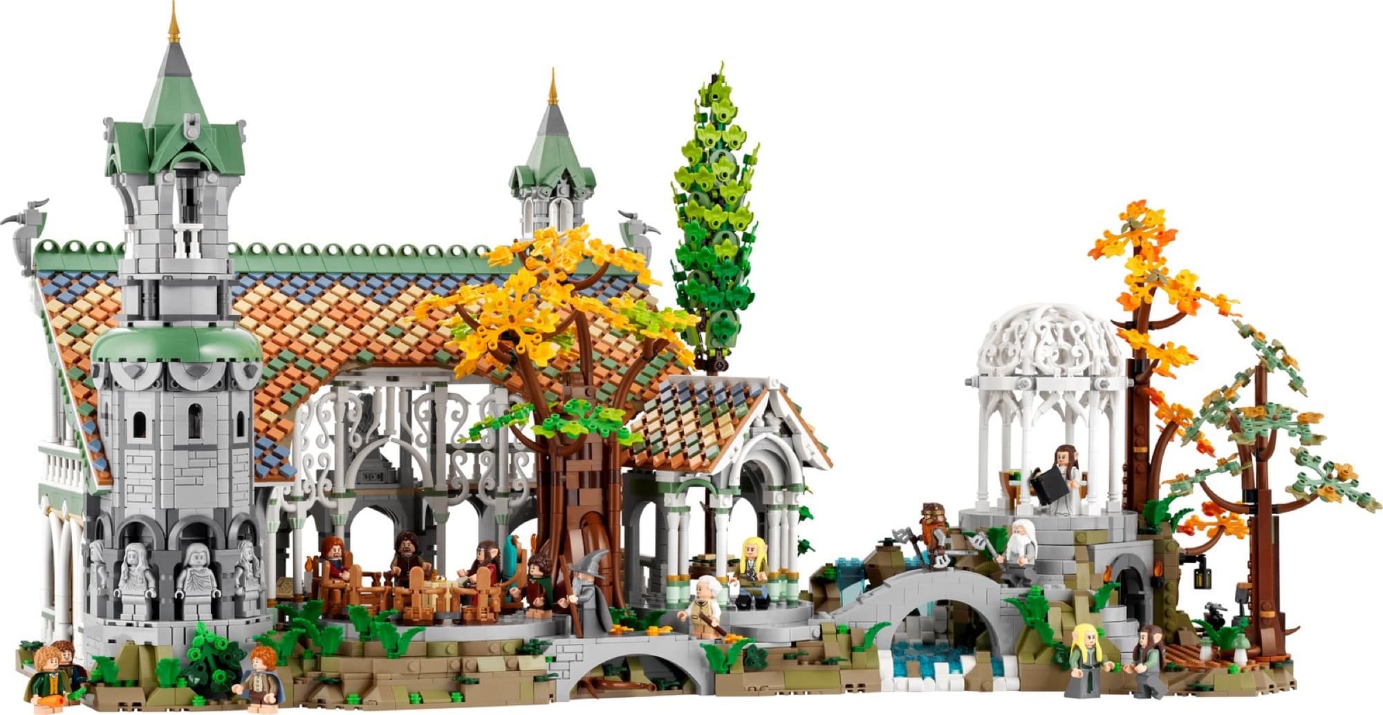 Rivendell from The Lord of the Rings – detail 2