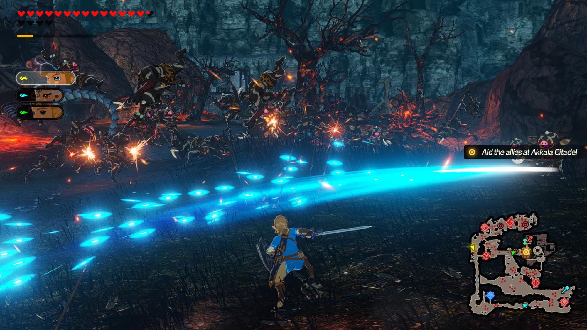 Screenshot from Hyrule Warriors: Age of Calamity – Definitive Edition