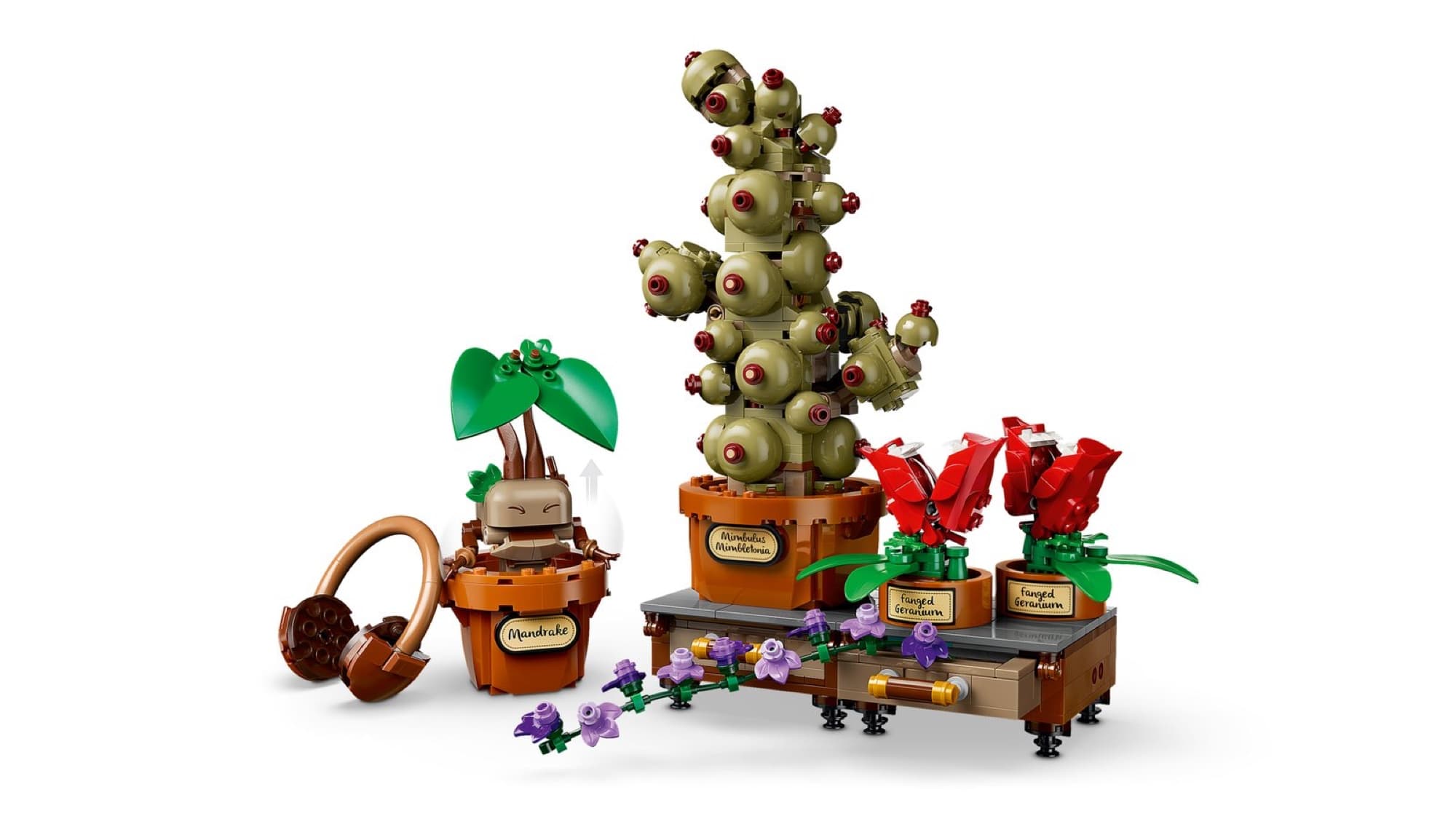 The Herbology plants – detail 5