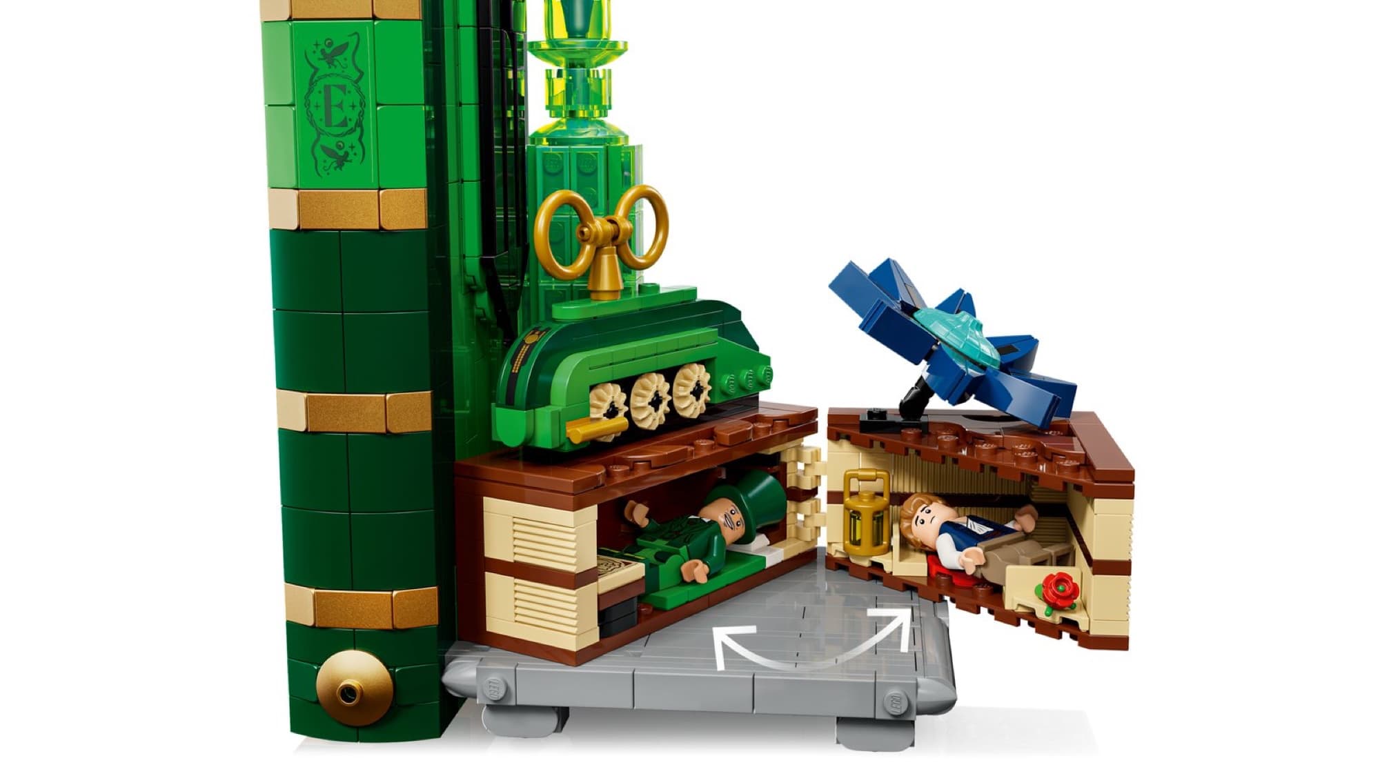 LEGO Wicked bookends – detail 4
