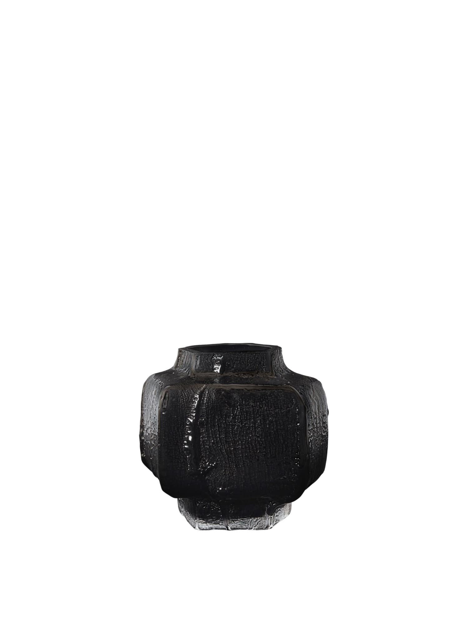 Ferm Living Mokuri vas – H 15 cm, Black