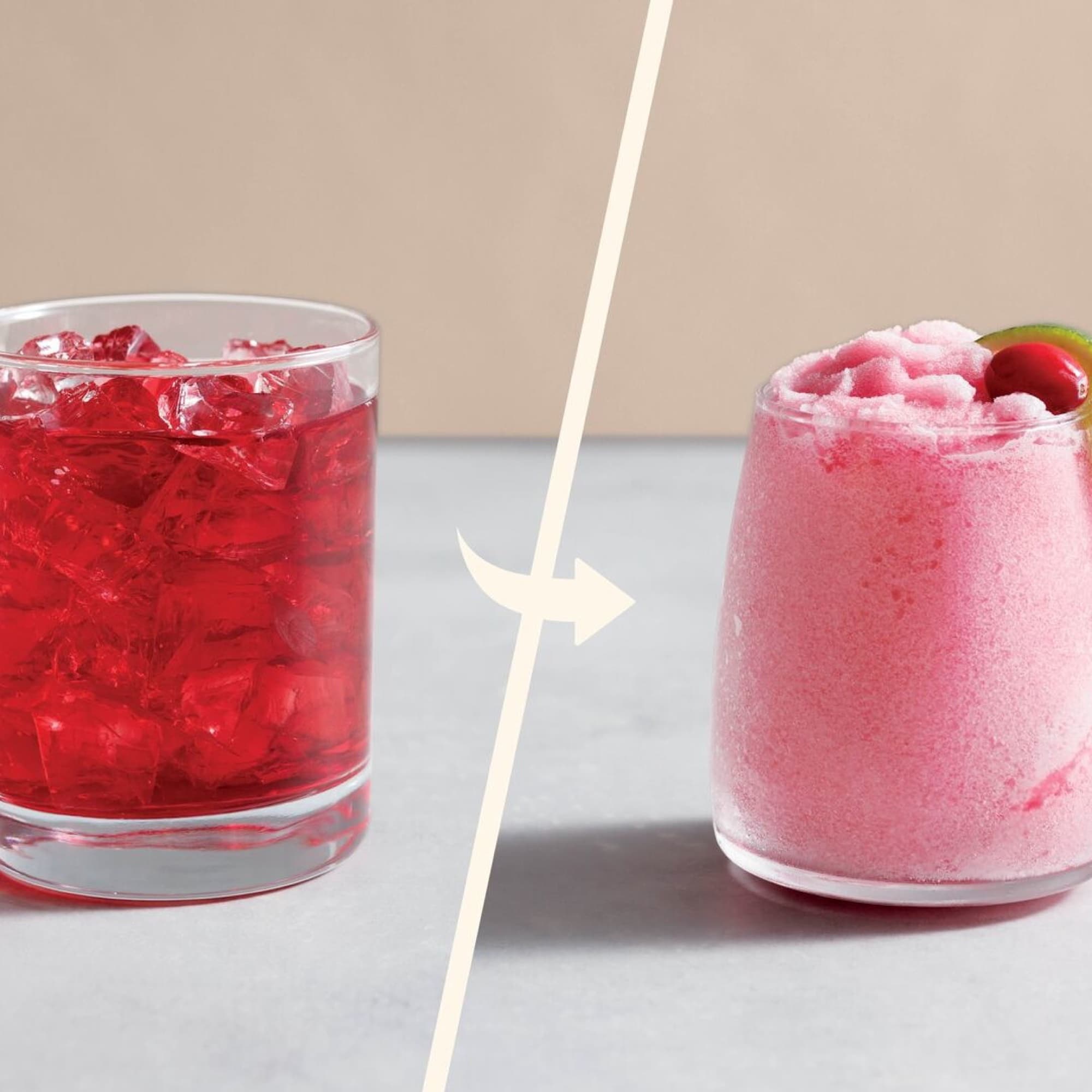 Juice turning into slush