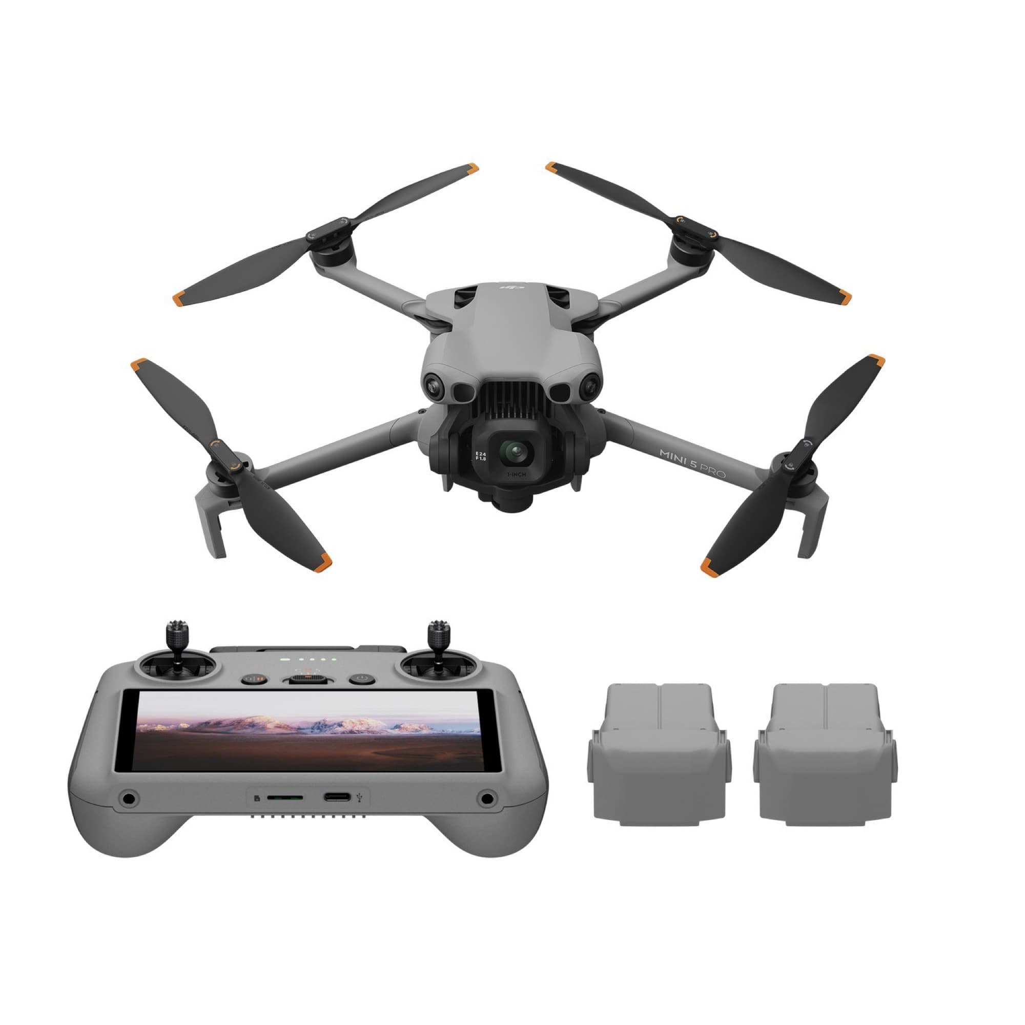 DJI Mini 5 Pro with DJI RC 2 and extra batteries