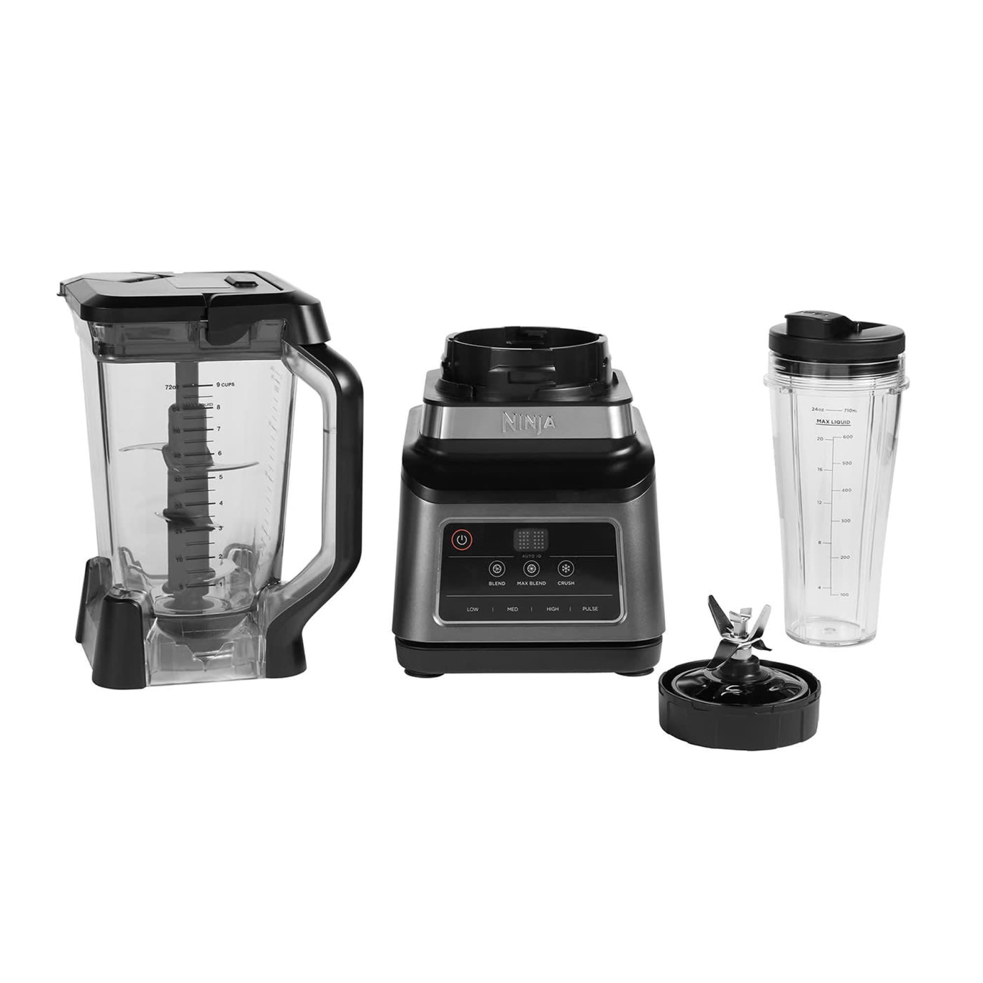 Jug, motor base, cup and blades