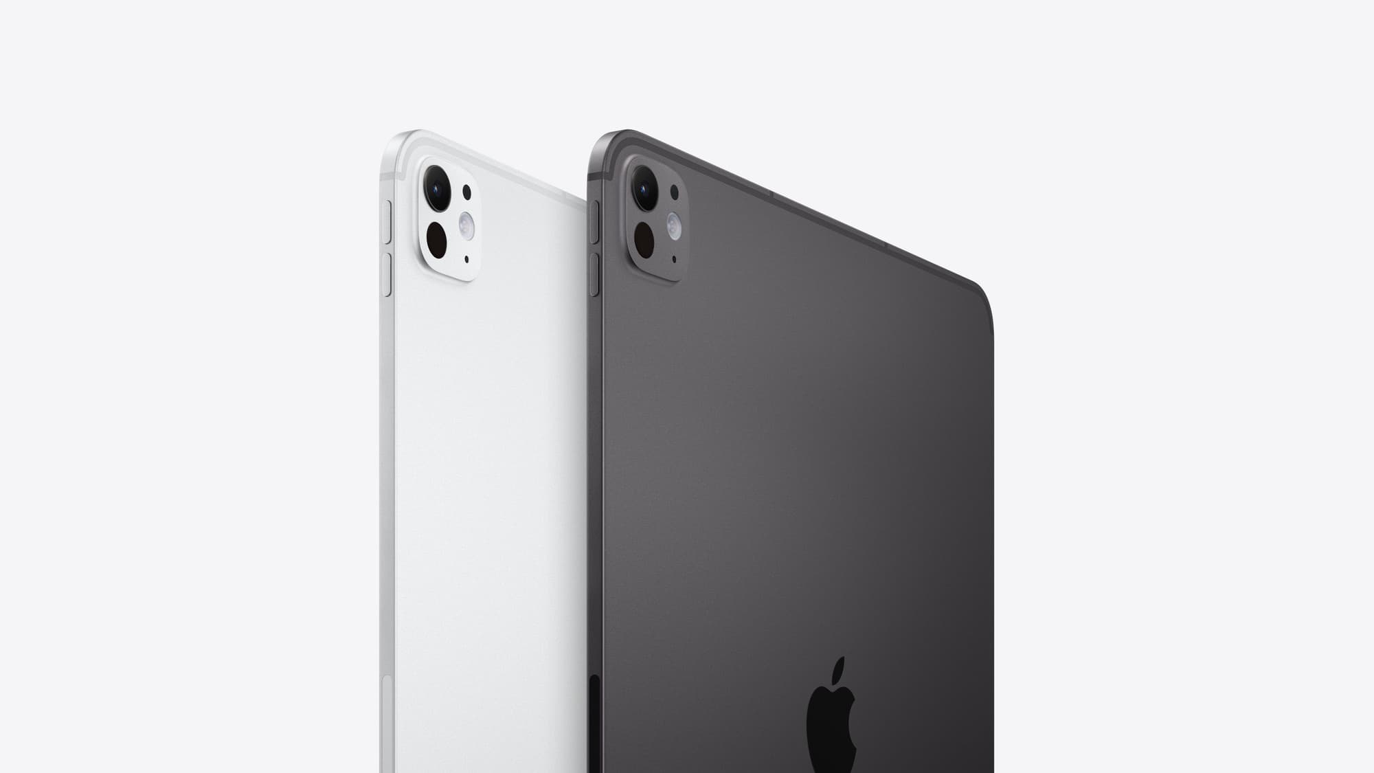 iPad Pro in silver and space black