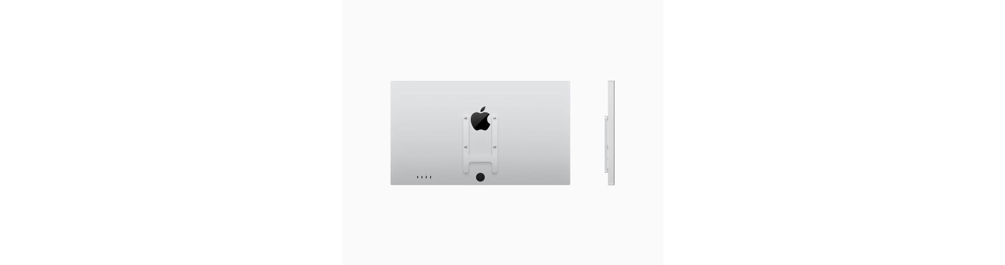 The back with VESA adapter