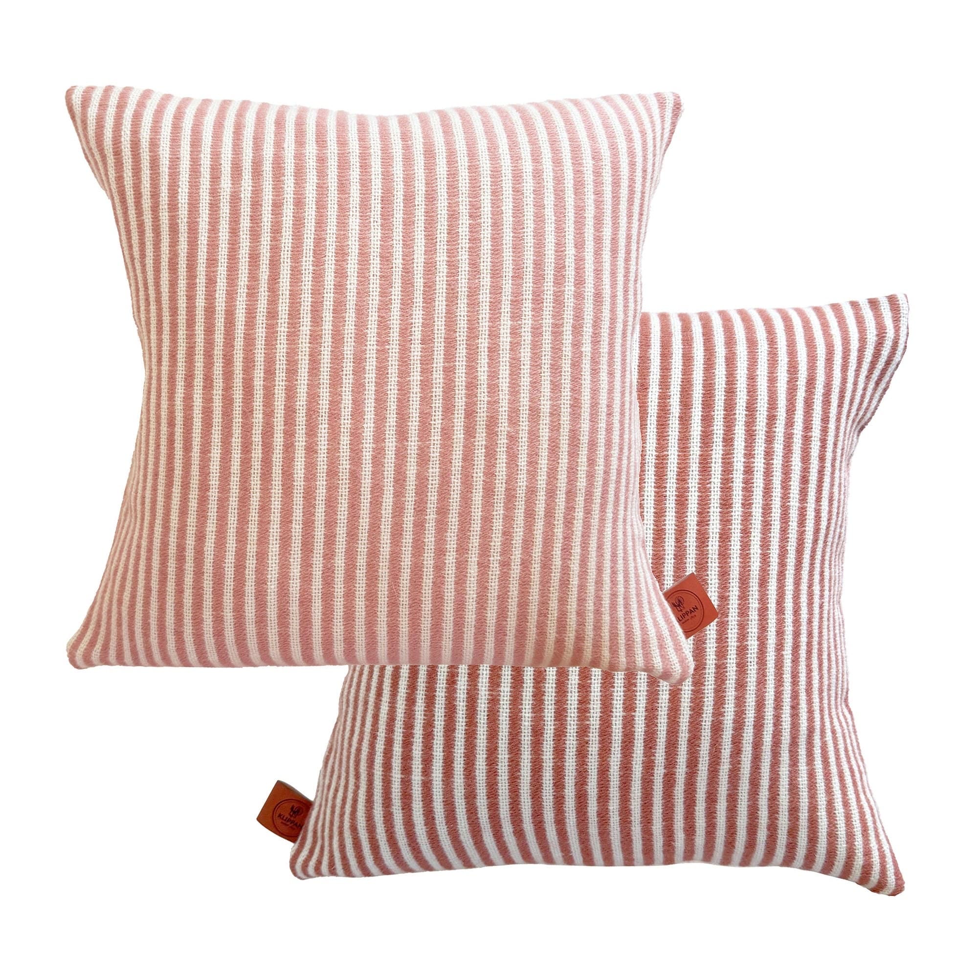 Rib cushion cover 45 × 45 cm in Pink