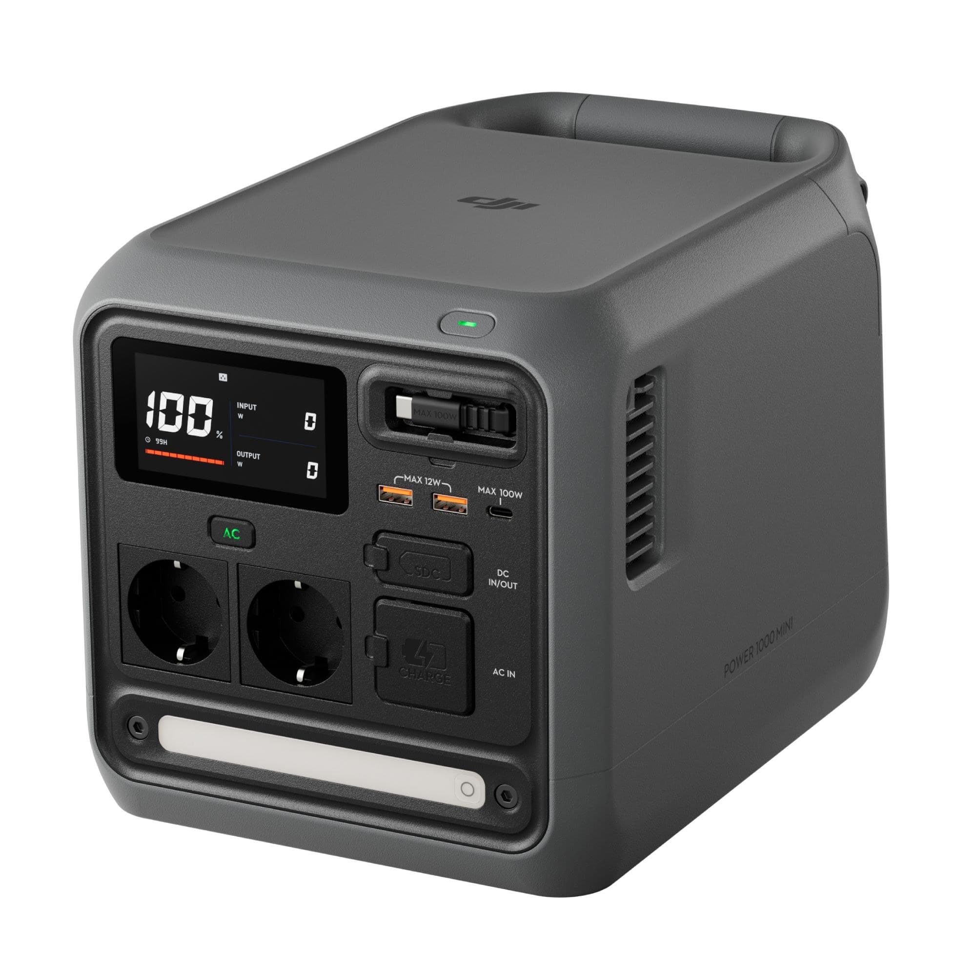 Power 1000 Mini from above at an angle