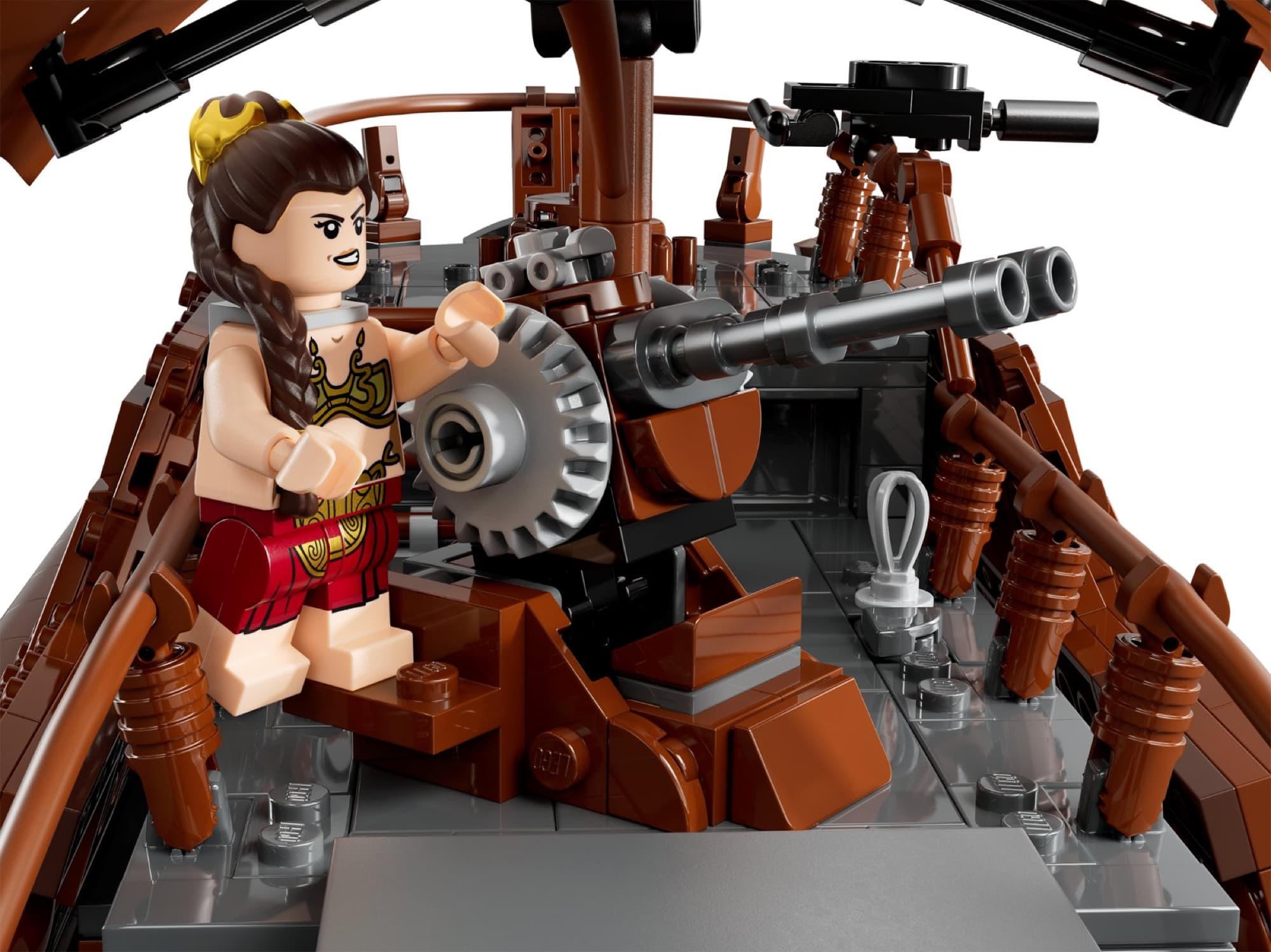 Jabba's sail barge – detail 4