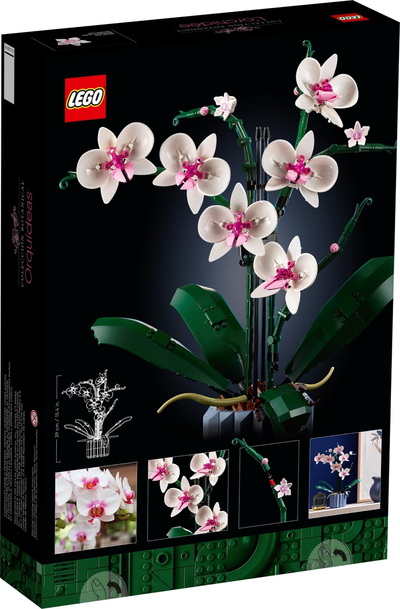 LEGO orchid – detail 7