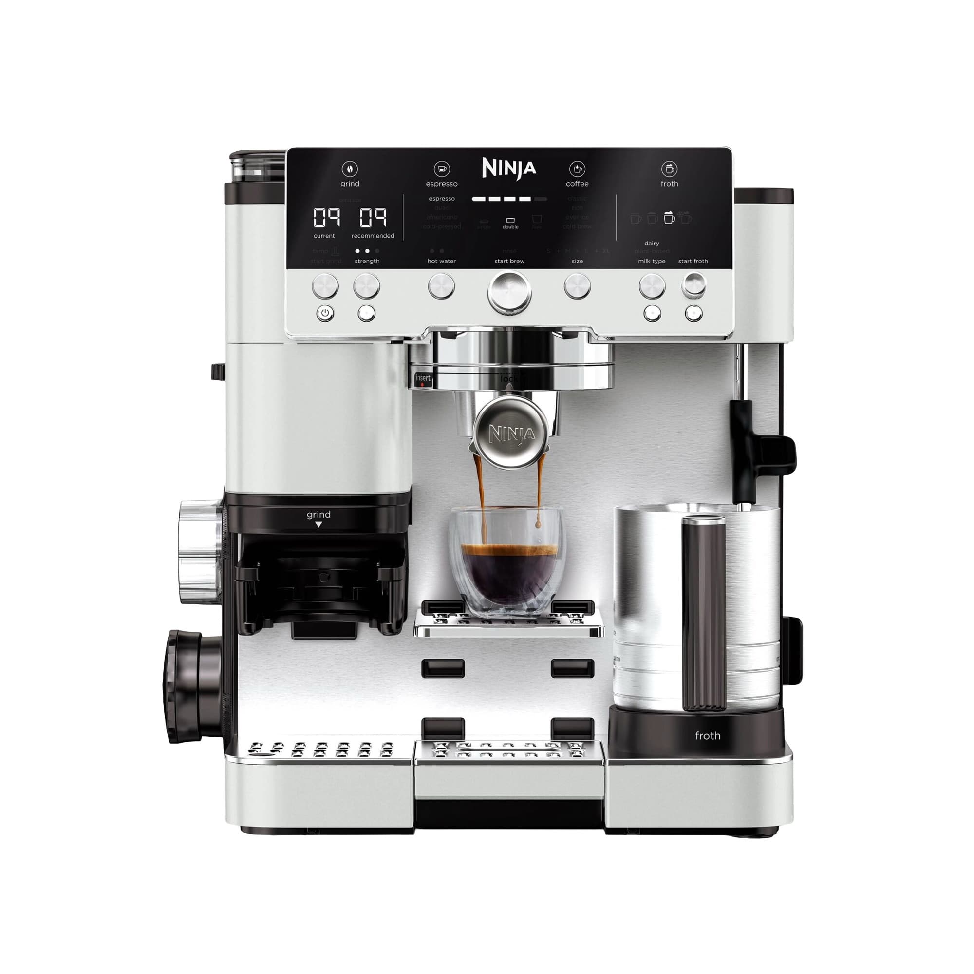 Ninja Luxe Café Premier Plus in oat white