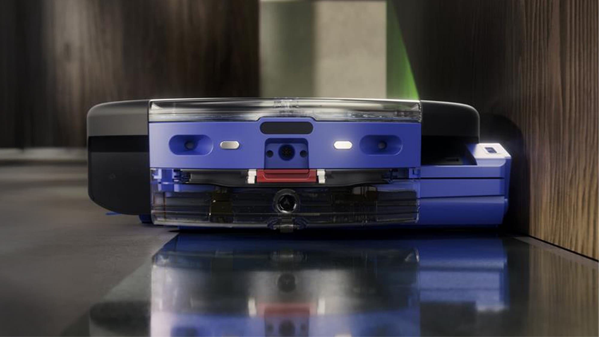 The robot from the side