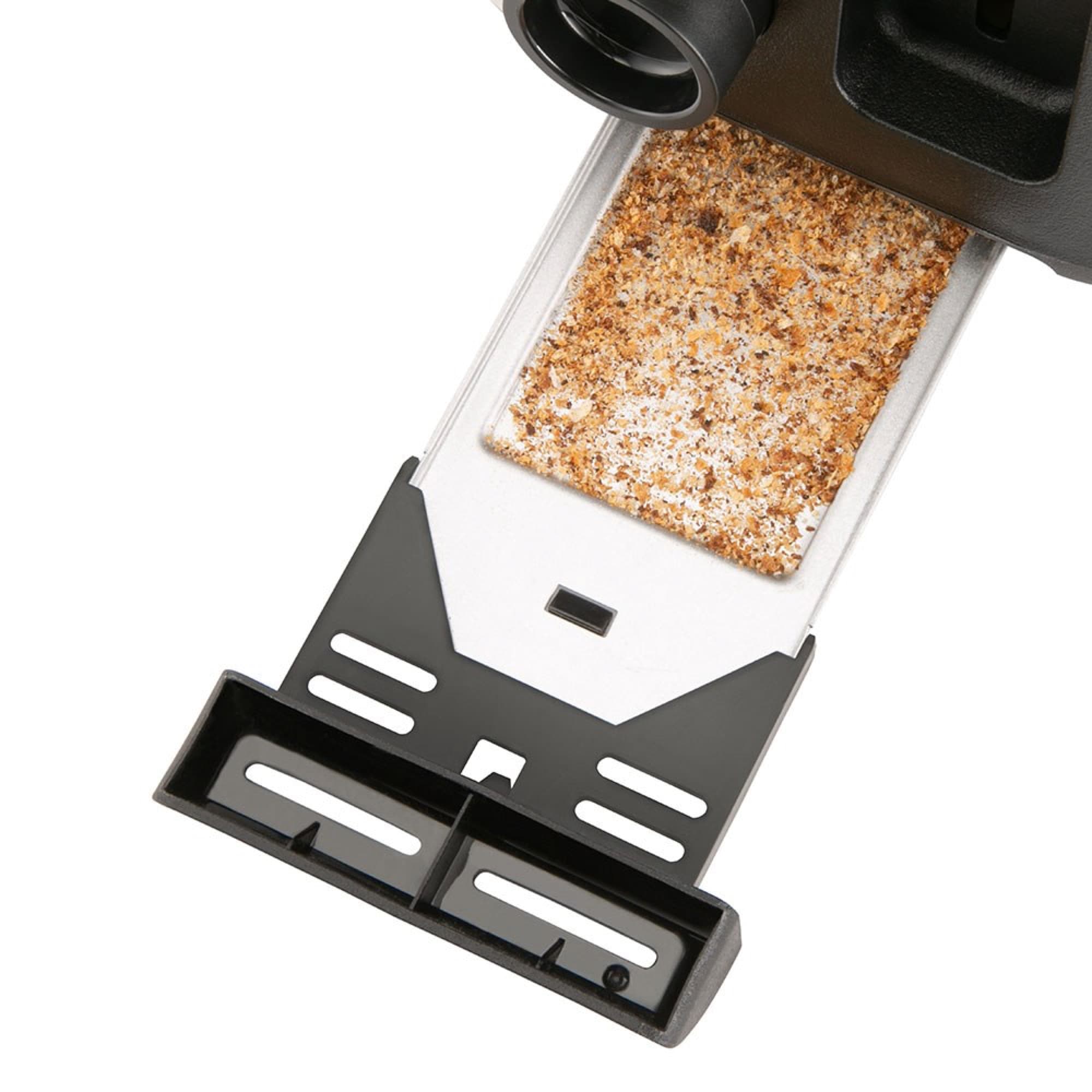Removable crumb tray