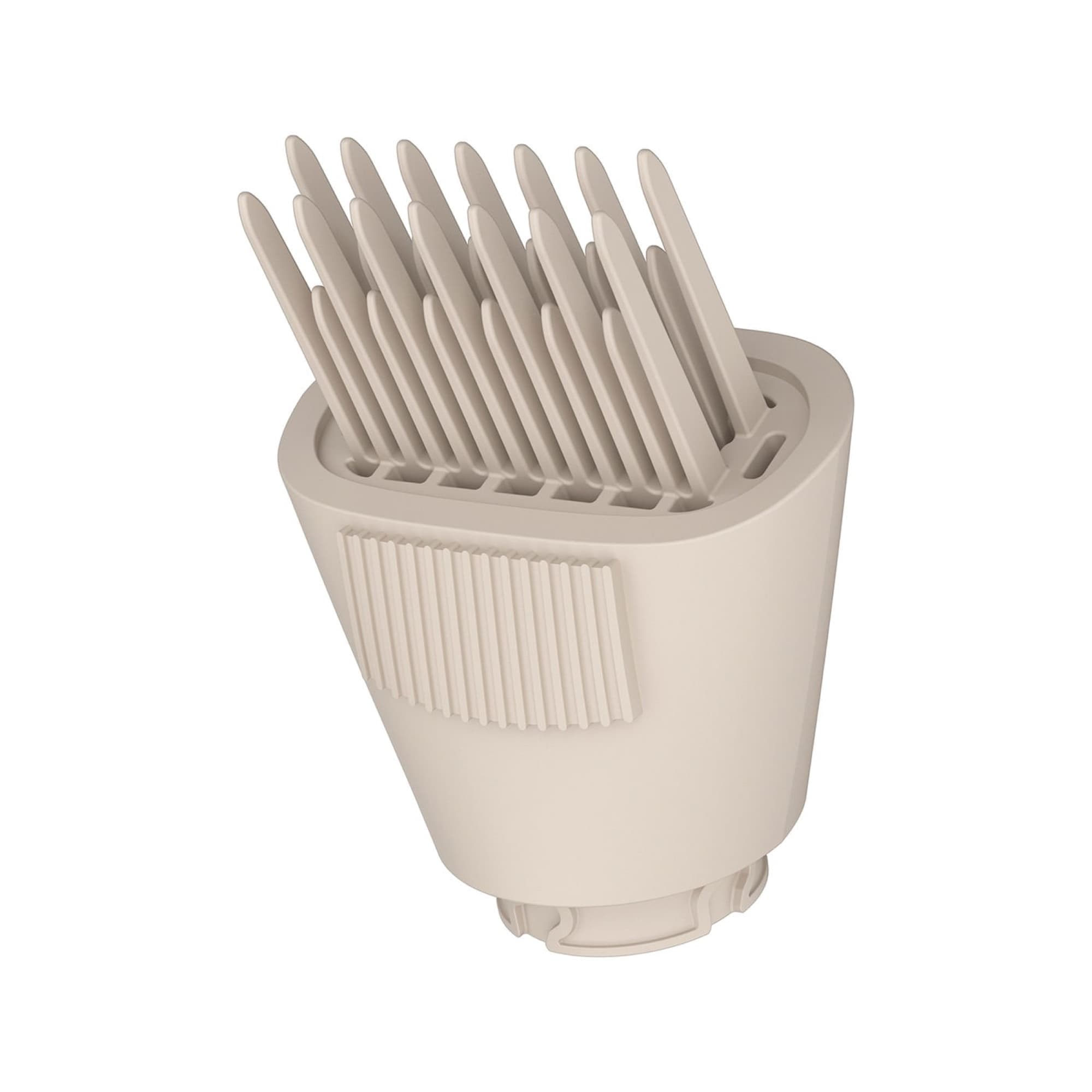 The comb at an angle