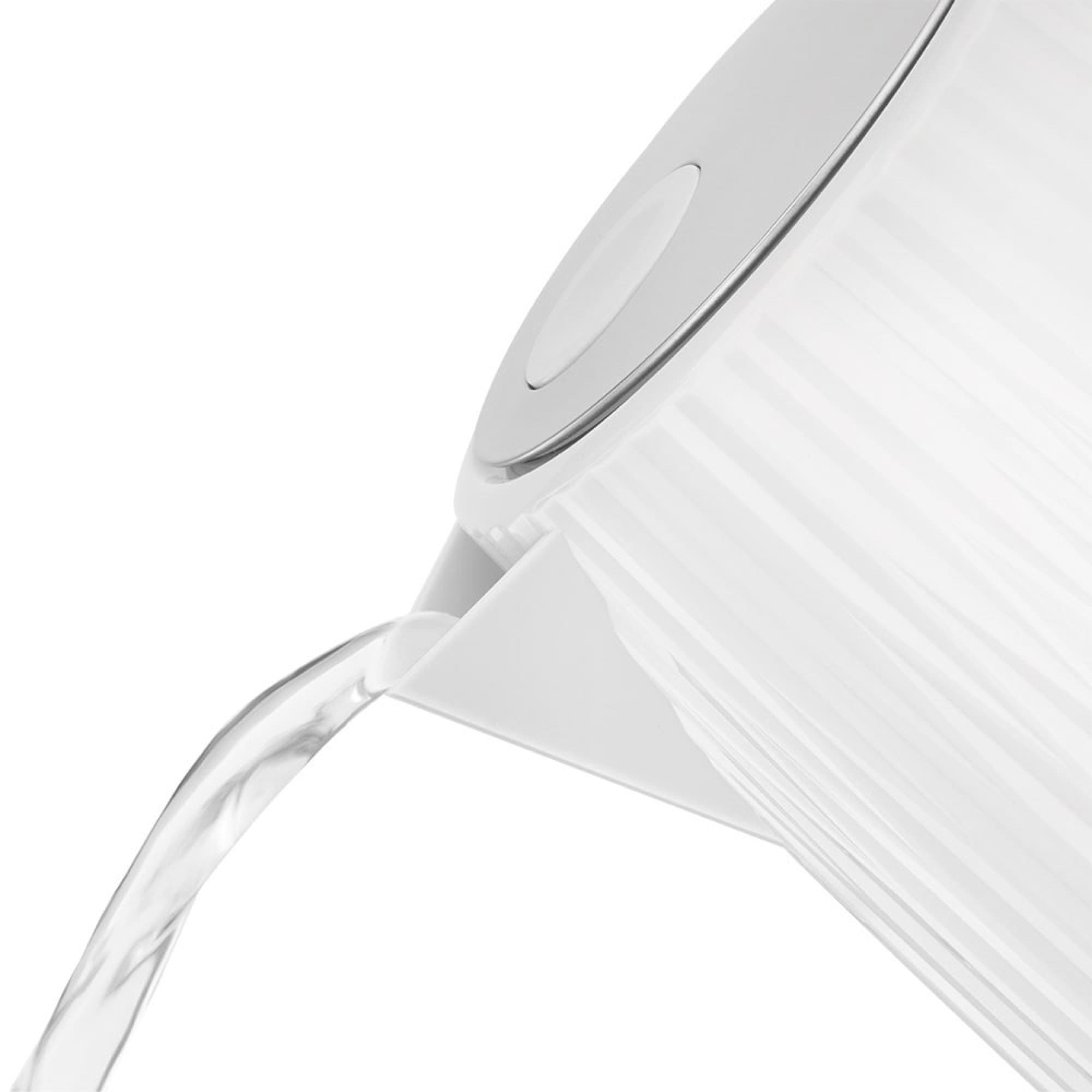 The spout pours without splashing