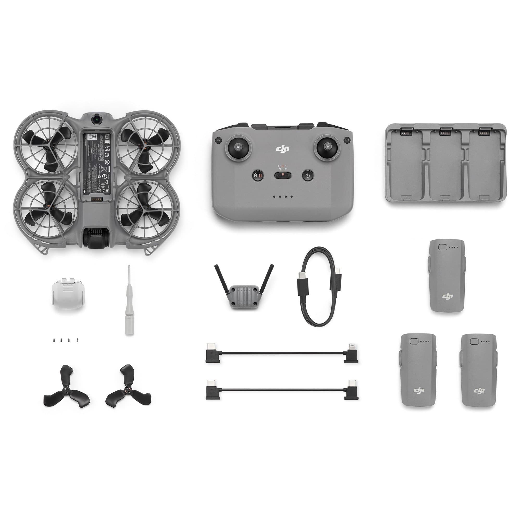Contents of the Fly More Combo with RC-N3