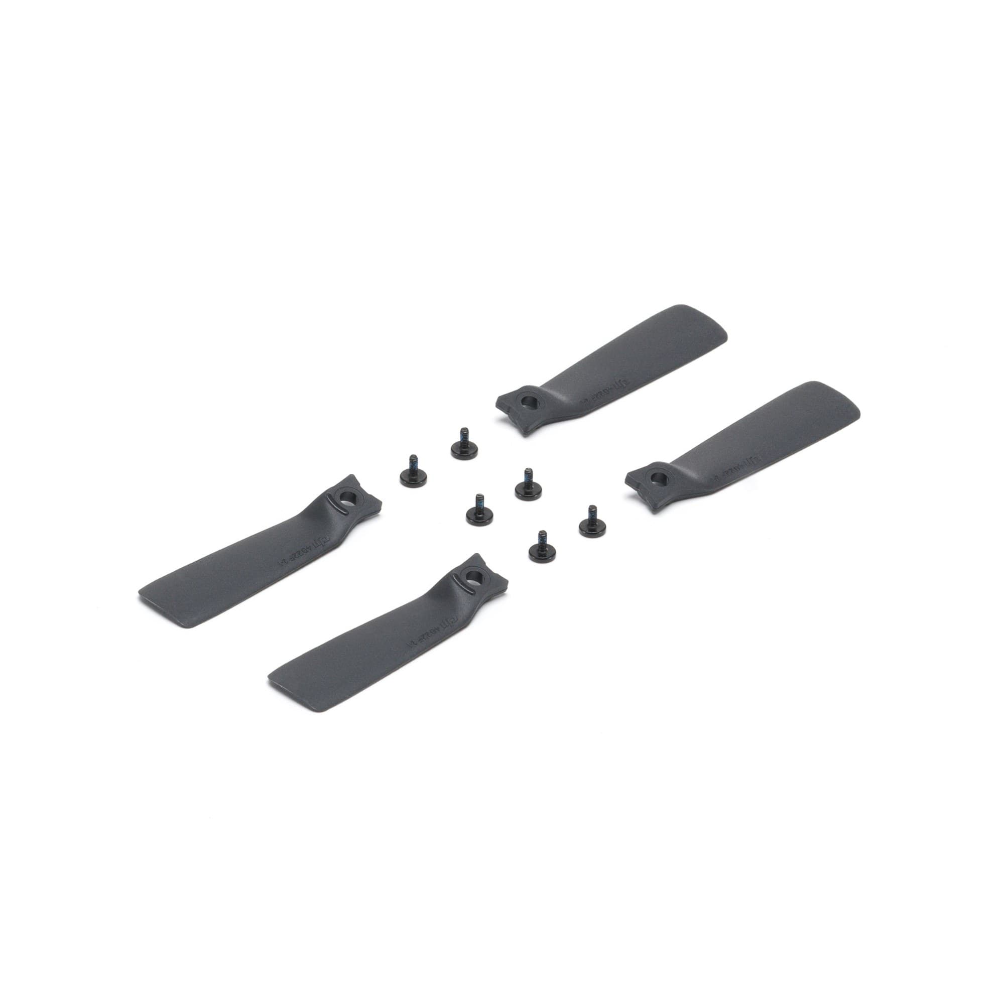 The propellers from above at an angle