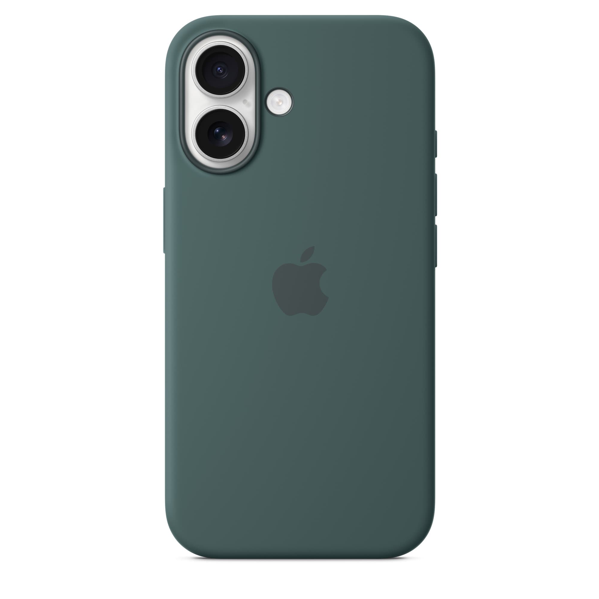 Silicone Case with MagSafe for iPhone 16 from another angle