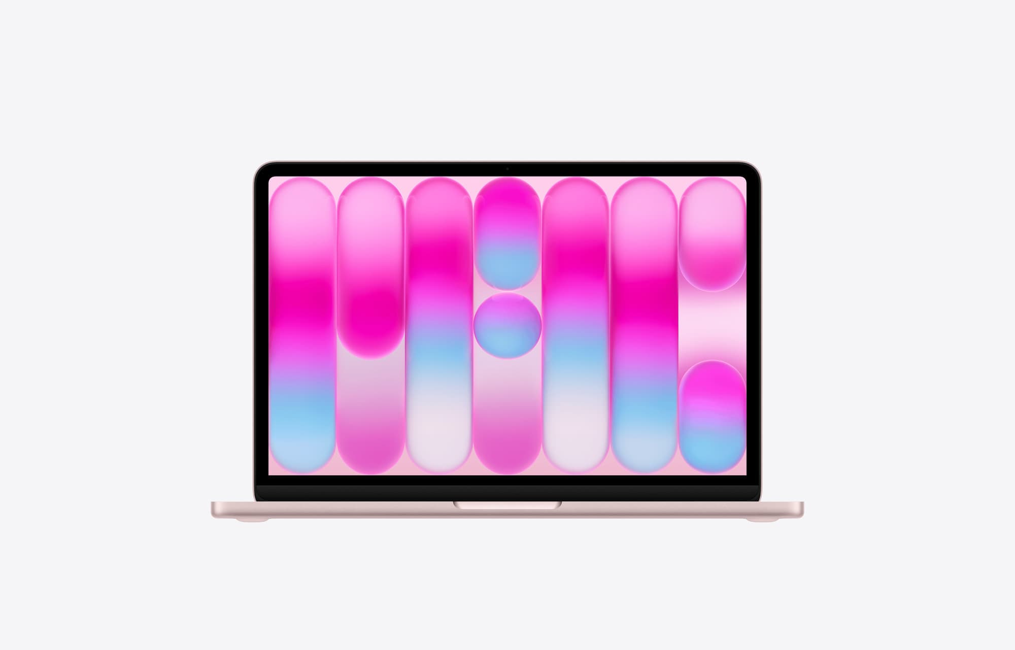 MacBook Neo in blush