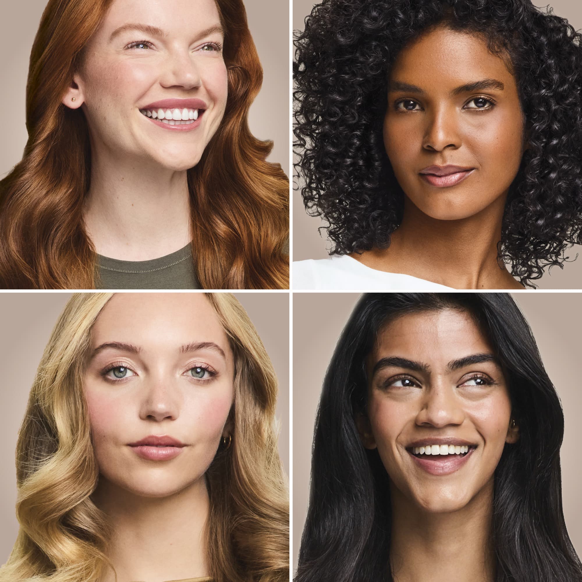 Curls and waves in different hair types