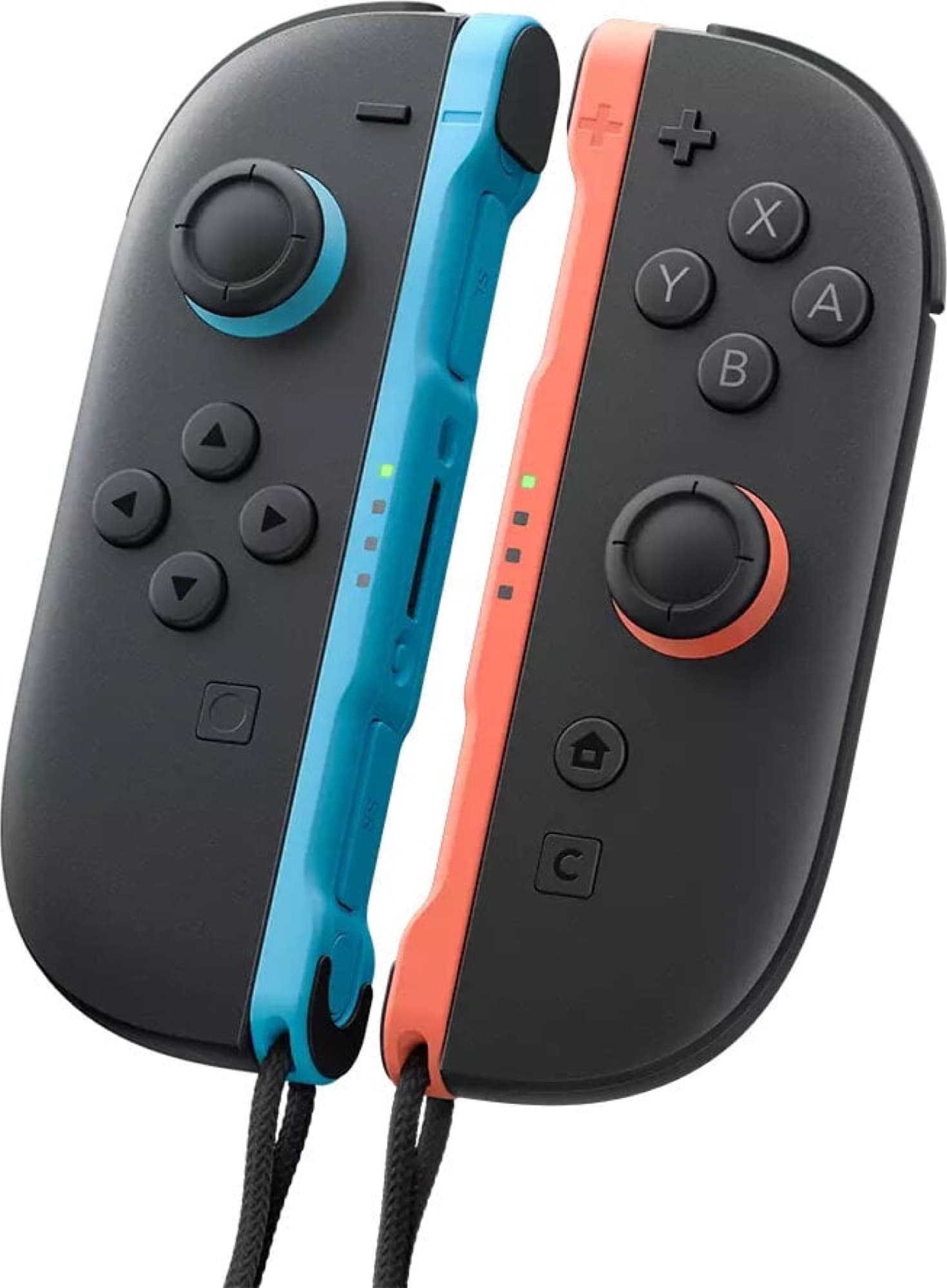 Joy-Con 2 light blue and light red
