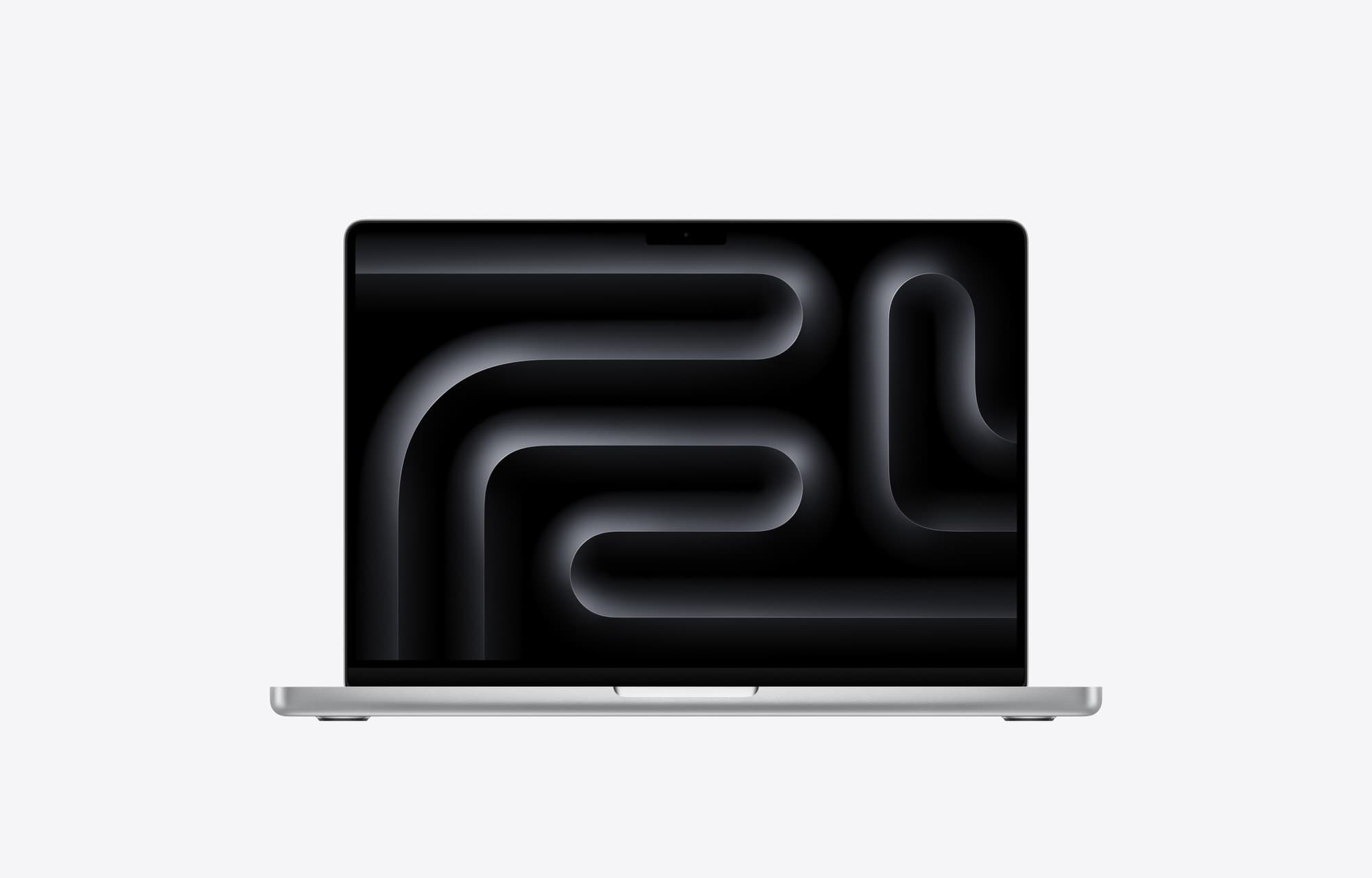 MacBook Pro 14-inch in silver
