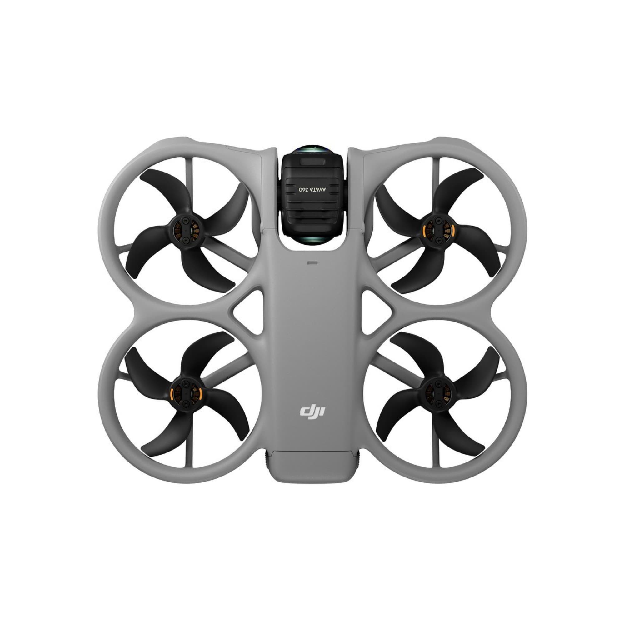 DJI Avata 360 from above with propeller guard